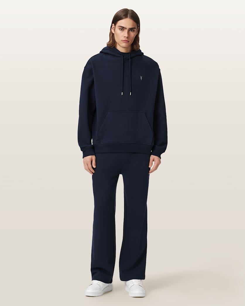 Asher Ramskull Oversized Hoodie SAPPHIRE BLUE | ALLSAINTS